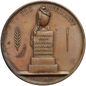 1831r. Medal na pamiątkę Powstania Listopadowego FATA ASPERA VINCES