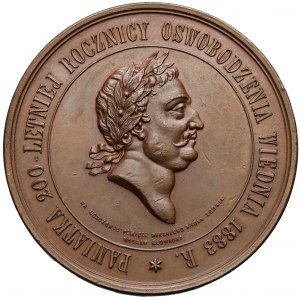1883r. Medal 200-lecia Odsieczy Wiedeńskiej (Głowacki)