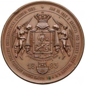 1883r. Medal 200-lecia Odsieczy Wiedeńskiej (Głowacki)