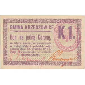Krzeszowice, 1 korona 1919