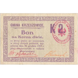 Krzeszowice, 2 korony 1919