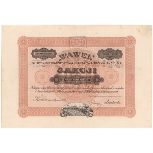 WAWEL, 5x 500 mkp 1921