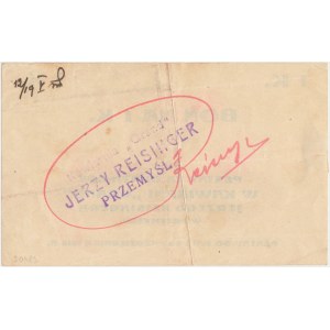 Przemyśl, Kawiarnia GRAND Jerzego Reisingera, 1 korona 1919