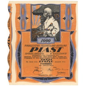 PIAST, 1.000 mkp 1921