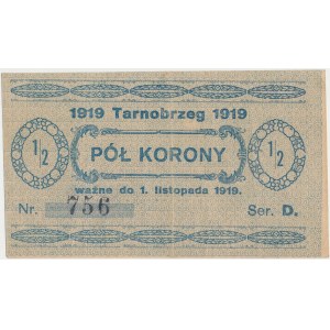 Tarnobrzeg, 1/2 korony 1919 - D