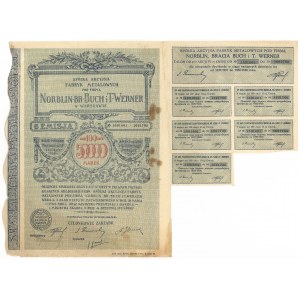 NORBLIN, BRACIA BUCH i T. WERNER, Em.6, 100x 500 mkp 1923