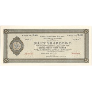 Bilet Skarbowy, Serja III - 10.000 mkp 1922 