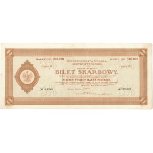 Bilet Skarbowy, Serja IV - 500.000 mkp 1923