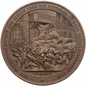 Austria, Medal 50 years of revolution 1848
