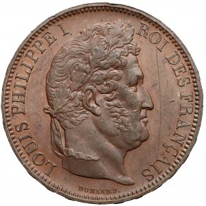 Francja, Ludwik Filip, ESSAI 5 franków Rouen 1831
