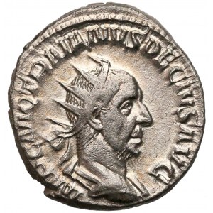 Roman Empire, Traianus Decius, Denarius, Roma 