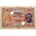 5 złotych 1919 - WZÓR S.10 A - PMG 53