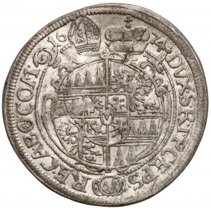 Austria, Bishopric of Olmutz, Karl II, 6 kreuzer 1674