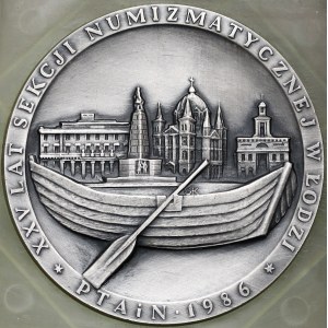 1986r. Medal SREBRO Kazimierz Stronczyński 1809-1896