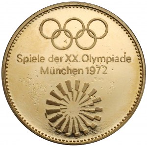 Niemcy, Medal komitetu organizacyjnego XX Olimpiady Monachium 1972 w etui