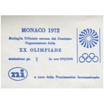 Niemcy, Medal komitetu organizacyjnego XX Olimpiady Monachium 1972 w etui