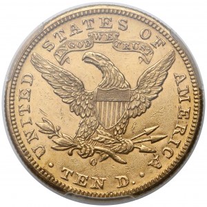 USA, 10 dolarów 1895-O - Coronet head - PCGS MS61