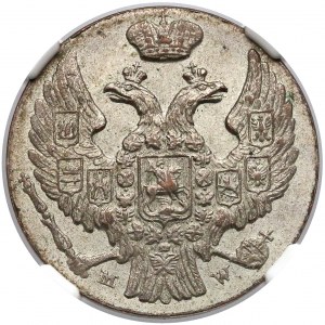 10 groszy 1839 MW, Warszawa - NGC MS63