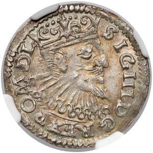 Zygmunt III Waza, Trojak Poznań 1597 - POLONI - nieopisany
