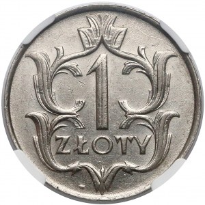 1 złoty 1929 - NGC MS62