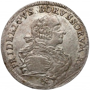 Niemcy, Prusy, Fryderyk II, Ort 1753 G Szczecin