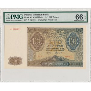 100 złotych 1941 - A - PMG 66 EPQ