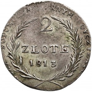 Oblężenie Zamościa, 2 złote 1813 - oddalona 3 - ładne