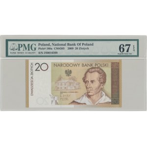 20 złotych 2009 Juliusz Słowacki - PMG 67 EPQ