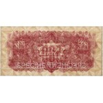 Czechoslovakia, 500 Korun 1944 - SPECIMEN AO - double perforation