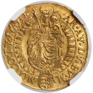 Hungary, Leopold I, Ducat 1690 KB - NGC AU55