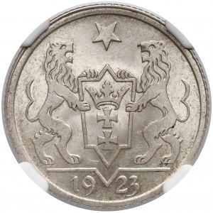 Gdańsk, 1 gulden 1923 - NGC MS63+