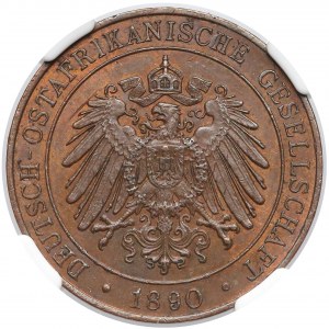 Niemiecka Afryka Wschodnia, Pesa 1890 - NGC MS63 BN