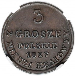 3 groschen 1827