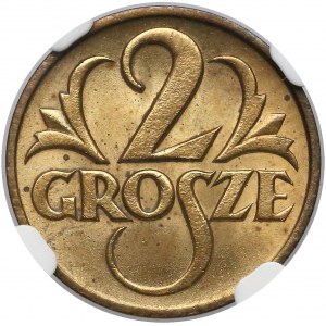 2 grosze 1923 - NGC MS65