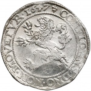 Netherlands, West Friesland, Lions thaler 1647