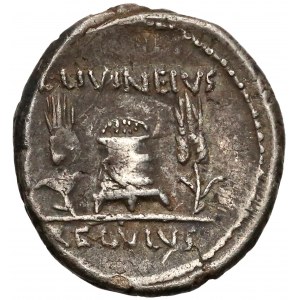 Roman Republic, L. Livineius Regulus Denarius (42 BC)