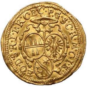 Austria, Bishopric of Olmutz, Wolfgang von Schrattenbach, 1/4 ducat