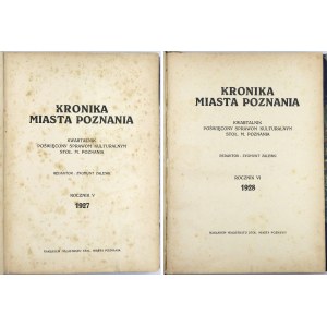 Gumowski, Przedsiębiorcy menniczni w Poznaniu - wydanie w Kronikach Miasta Poznania 1927-1928