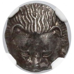 Greek coins, Panticapaeum, Diobol (450-438/7 BC)