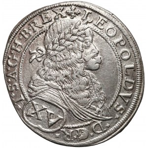 Ungarn, Leopold I., 15 Kreuzer 1674
