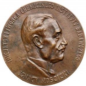 1928r. Medal Budowa Instytutu Chemicznego w Warszawie