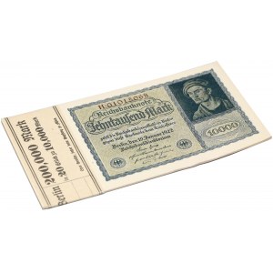 Niemcy PACZKA bankowa 10.000 marek 1922 - H (małe) 