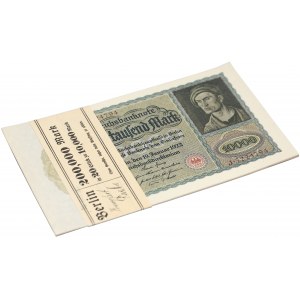 Deutschland, Bank Bündel 10.000 Mark 1922 - J