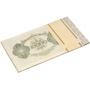 Niemcy PACZKA bankowa 10.000 marek 1922 - J (duże) 