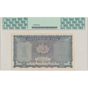 Irak, 1 dinar 1931 (1941) - PCGS 55PPQ