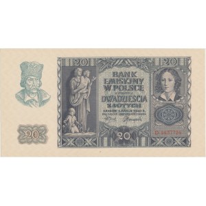 20 złotych 1940 - D