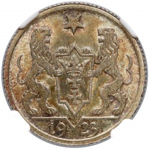 Gdańsk, 1 gulden 1923 - NGC MS64