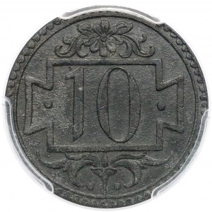 Gdańsk, 10 fenigów 1920 - Stumpf & Sohn - 69 perełek - rzadkie 