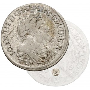 Jan III Sobieski, Szóstak Kraków 1680 - litera K