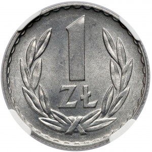 1 złoty 1967 - NGC MS66